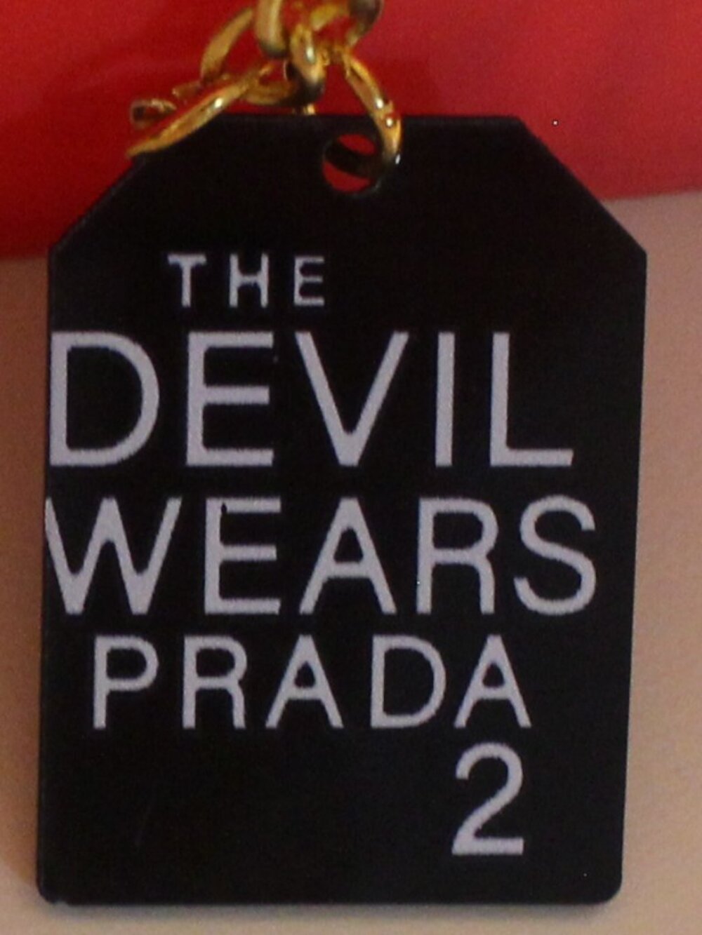 The Devil Wears Prada 2 Red Purse-Shaped Popcorn Container with Charm